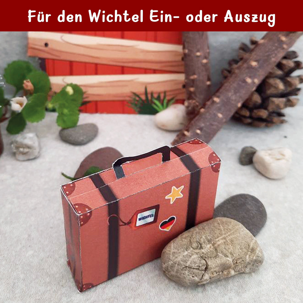 DIY Wichtelwelt Bastelideen: Wichtel Koffer Zum Ausdrucken & Basteln Für Deine Kreativen Projekte