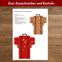 DIY Wichtelwelt Bastelideen: Wichtel Koffer Zum Ausdrucken & Basteln Für Deine Kreativen Projekte