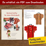 DIY Wichtelwelt Bastelideen: Wichtel Koffer Zum Ausdrucken & Basteln Für Deine Kreativen Projekte