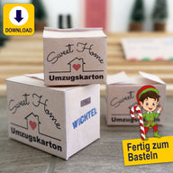 Wichtel Umzugskartons Zum Ausdrucken Und Basteln – Kreative Bastelideen Für Deine Wichtelwelt