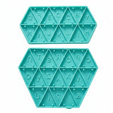 Silikonform Wimpel Buchstaben – 33 Zeichen für Wimpelketten & Gießprojekte