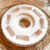 Runde Silikon Windlicht Gießform - 10 cm Durchmesser, Flexibel, Hochwertig, Made in Germany