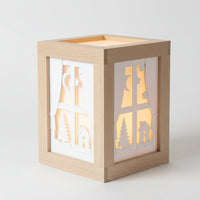 Silikonform - Fenster Ausblick Laterne Seitenteil