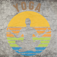 Yoga Abzeichen Zeichen Plotter