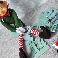 3D/ Plotter- / Laserdatei -  Adventskalender Zahlen 1-24 3D Druck Datei