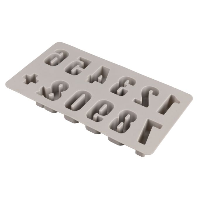 Kreative Silikon Gießform 0-9 von easy-sticks, die Zahlen für festliche Deko und persönliche Geschenke ermöglicht.