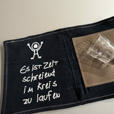 Es ist Zeit schreiend im Kreis zu laufen plotteridee spruch
