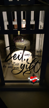 Zeit, die wir uns nehmen, ist die Zeit , die uns was gibt.