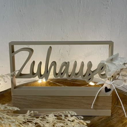 3D/ Plotter- / Laserdatei - Zuhause im Rahmen