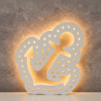 Silikonform - Licht Anker