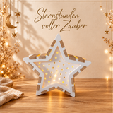 Silikonform - Sternen Einleger für Stern Gießform