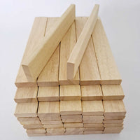 Easy-Sticks 5.0 von Easy-Sticks - Gerade, 16 cm lange Hartholzleisten, ideal zum Basteln und Gestalten.