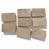 Easy-Sticks 3.0 Oak Harmony 7,5 × 4,5 × 1,5 cm, 8 Stück aus natürlichem Eichenholz.