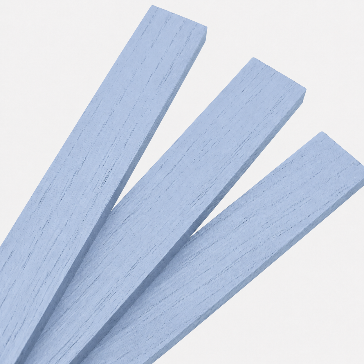 Easy-Sticks 4.0 Eiche Hellblau – 3 Leisten Nahaufnahme