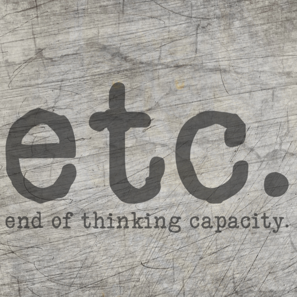 etc. end of thinking capacity. Plotterdatei