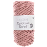 Makramee Garn Flieder, 130g 25m Kreatives Baumwollkordel, 5mm Dick, Ideal Für Anfänger