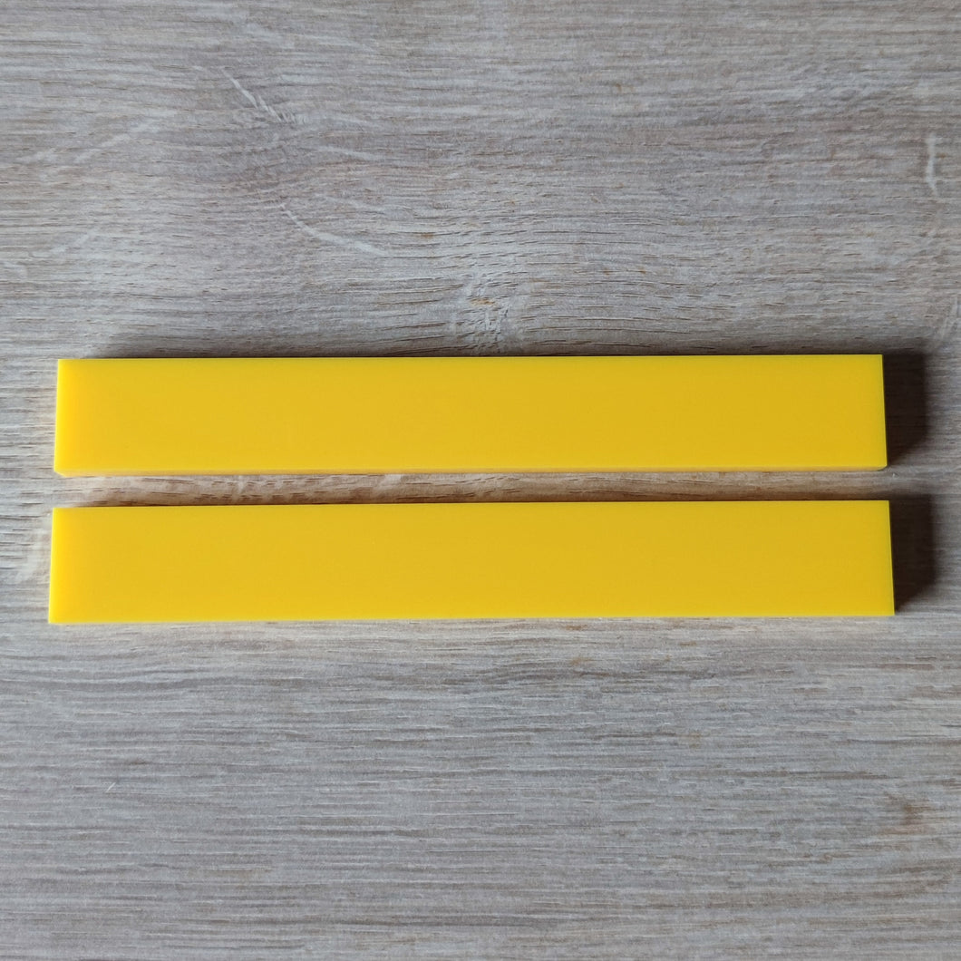 Easy-Sticks Acryl gelb, 6 Stück