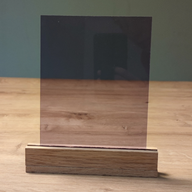 Acryl Scheiben - 4 Stück - 18cm x 13cm - perfekt für Laternen: Klar, Satiniert,