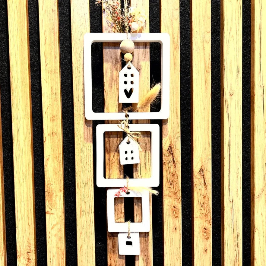 Dekorative Silikonform von Easy-Sticks: Quadratische Ringe in verschiedenen Größen, perfekt geeignet für kreative Bastelprojekte.