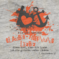 Glaube Hoffnung Liebe Plotterdatei Kreuz Herz Anker