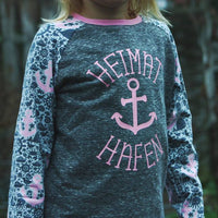 Heimathafen Plotterdatei Anker und Schriftzug