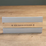 Easy-Sticks Silikonform - Schlicht - 16 cm Länge, elegante weiße Form mit dem Schriftzug 'Advent, Advent, ein Lichtlein brennt', ideal für kreative Gießprojekte.