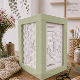 Easy-Sticks 4.0 Colour Salbeigrün – Laterne Bastelprojekt