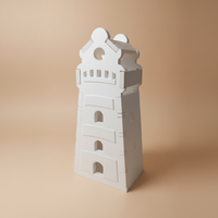Silikonform Leuchtturm Seitenteil klein und groß