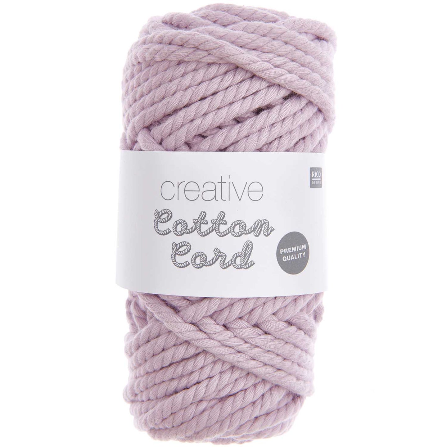 Makramee Garn Lavendel 130g 25m, 100% Baumwolle, Ideal Für Anfänger, 5mm Dicke