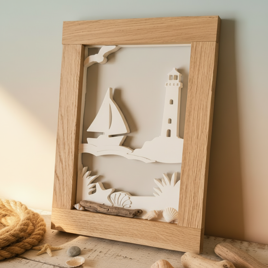 Silikonform - Urlaub Laterne Seitenteil