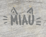 Miau Plotterdatei Katze idee DIY zum plotten