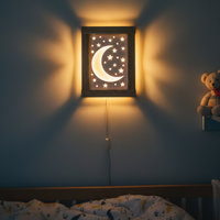 mondlicht-kinderzimmer silikonform Lampe DIY