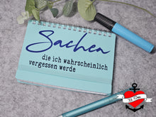 Lade das Bild in den Galerie-Viewer, Planer Sprüche Platz Sachen Geniale Ideen Dinge Sachen Allerbeste Backup Speicher Gedächtnis
