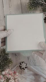 Silikonform – Winterbeeren Lichtfliese