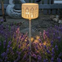 3D-Druckdatei – 2 in 1 Grachten Teelicht Laterne & Gartenlicht  (STL + 3MF)