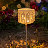 3D-Druckdatei – 2 in 1 Grachten Teelicht Laterne & Gartenlicht  (STL + 3MF)