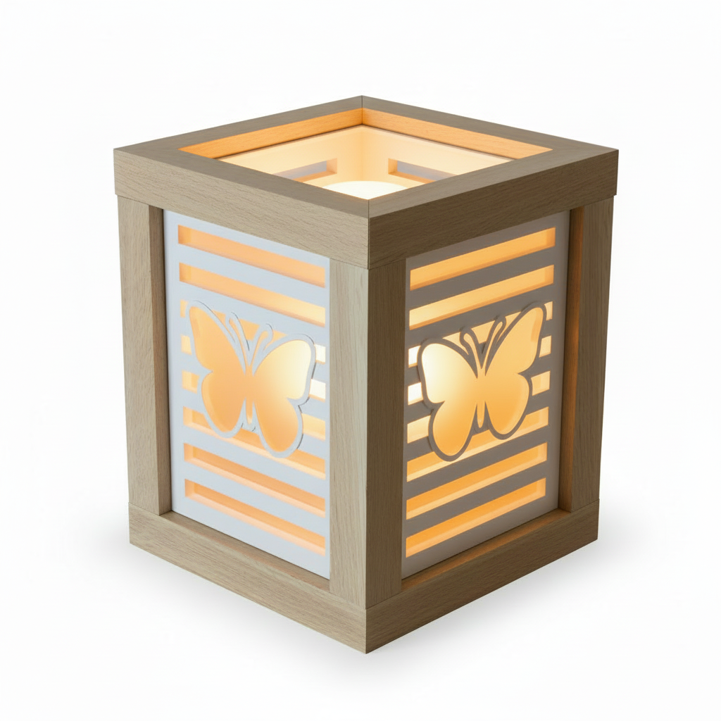 schmetterling-laterne-silikonform Gießform für den Frühling und Sommer