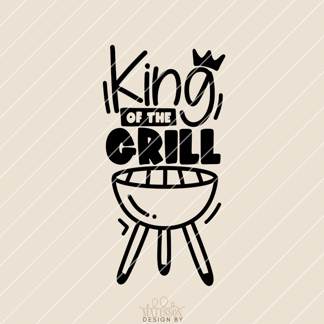 King of the grill Plotterdatei zum Downloaden