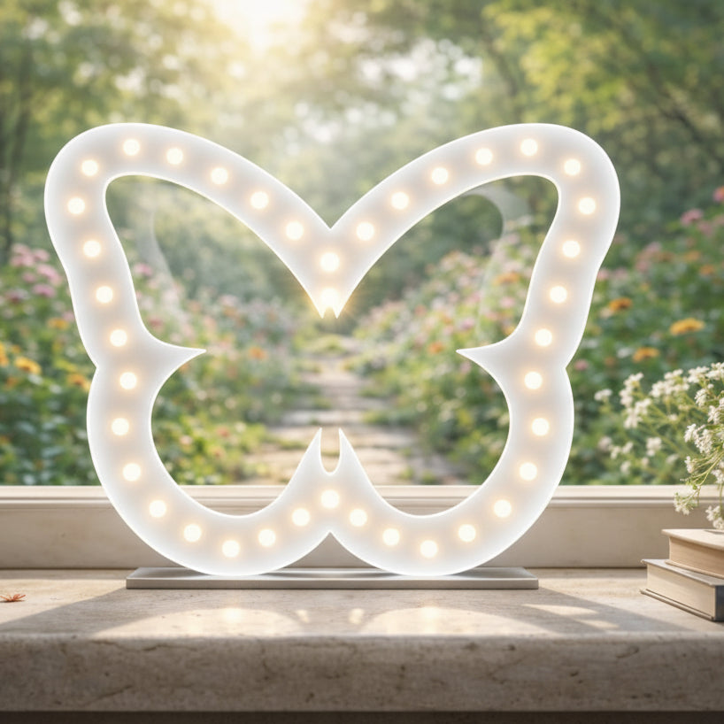 Silikonform - Licht Schmetterling