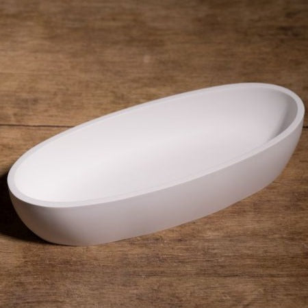 Silikonform Schale von easy-sticks mit flexibler Struktur, ideal zum Gießen von individuellen und kreativen Schalen, Maße ca. 21,5 x 8,5 x 4 cm