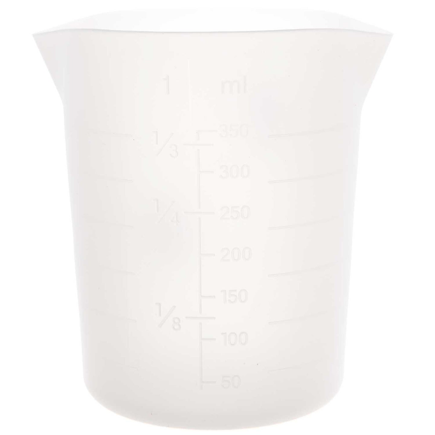 Silikon Messbecher Set Für Gießpulver, 100 Ml & 350 Ml, Präzise Messungen, Leicht Zu Reinigen