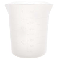 Silikon Messbecher Set Für Gießpulver, 100 Ml & 350 Ml, Präzise Messungen, Leicht Zu Reinigen