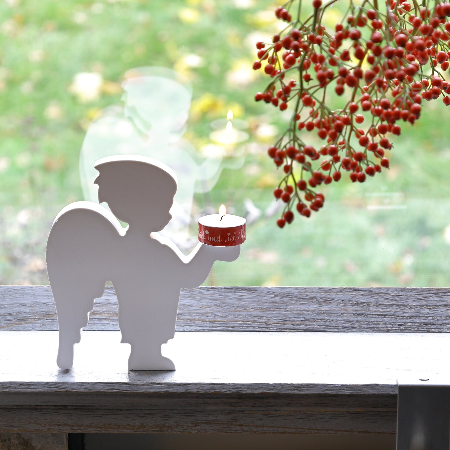 Dekorative Engel Silikonformen: Stehendes Lichtermädchen 18 Cm Hoch Für Kreative DIY-Projekte