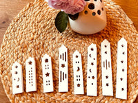 8 Herz Easy-Sticks Silikonformen - Gießform für Lichthäuser - Windlicht