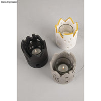 Silikon Gießform Windlicht Häuser ø 8 x H 11,20 cm