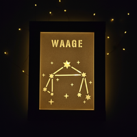 Waage Schablone Backlight original