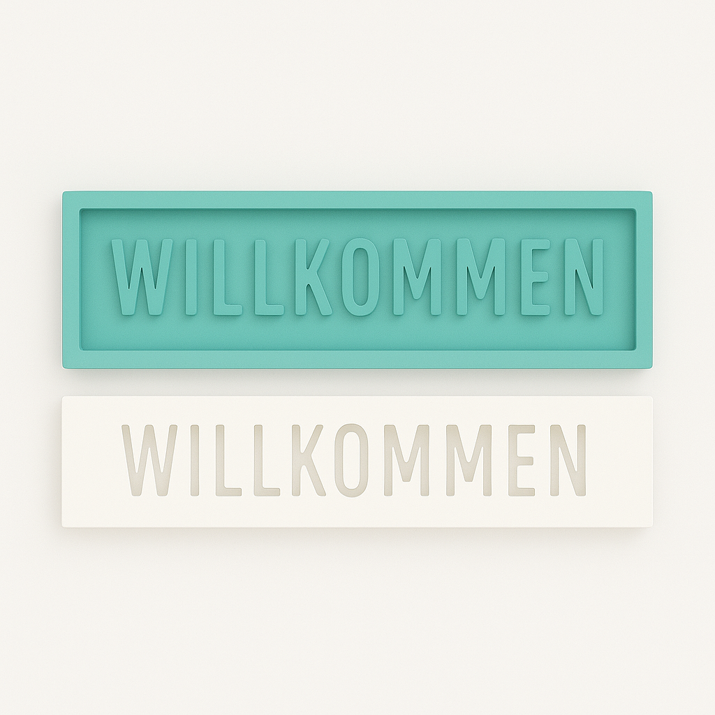 WILLKOMMEN Easy-Sticks Silikonform