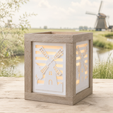 Silikonform - Windmühle Laterne Seitenteill