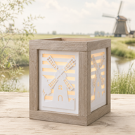 Silikonform - Windmühle Laterne Seitenteill