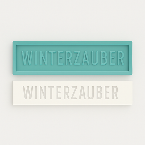 winterzauber form aus silikon